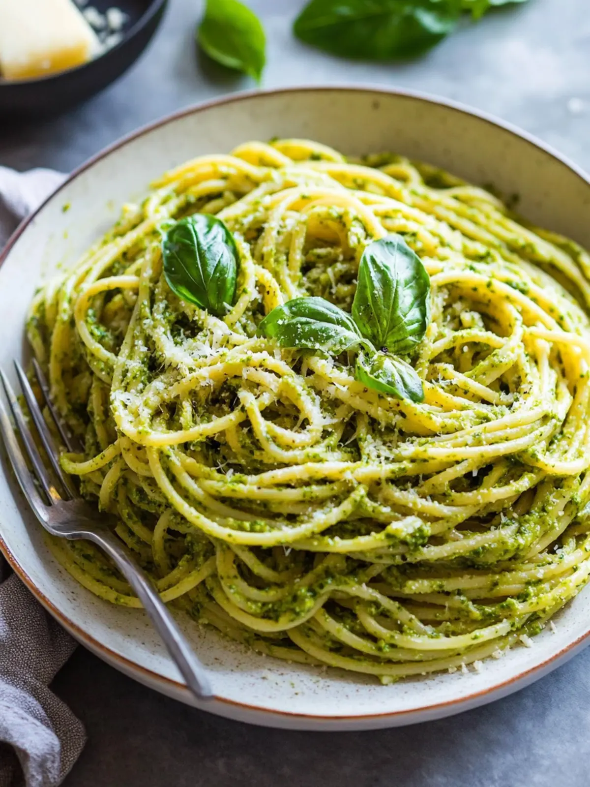 Elevate Dinner: How to Make Flavorful Creamy Pesto Pasta